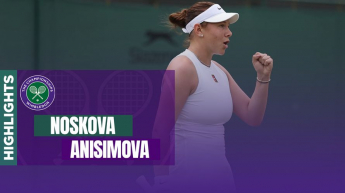 Noskova vs Anisimova - Wimbledon 2025