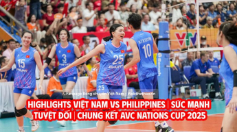 Highlights Việt Nam vs Philippines - Sức mạnh tuyệt đối - Chung kết AVC Nations Cup 2025