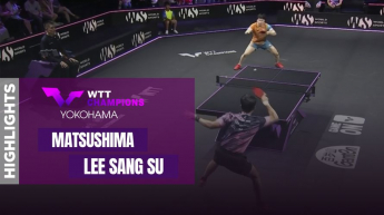 Sora Matsushima vs Lee Sang Su - WTT Champions Yokohama 2025