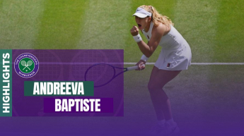 Andreeva vs Baptiste - Wimbledon 2025