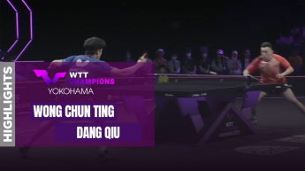 Wong Chun Ting vs Dang Qiu - WTT Champions Yokohama 2025